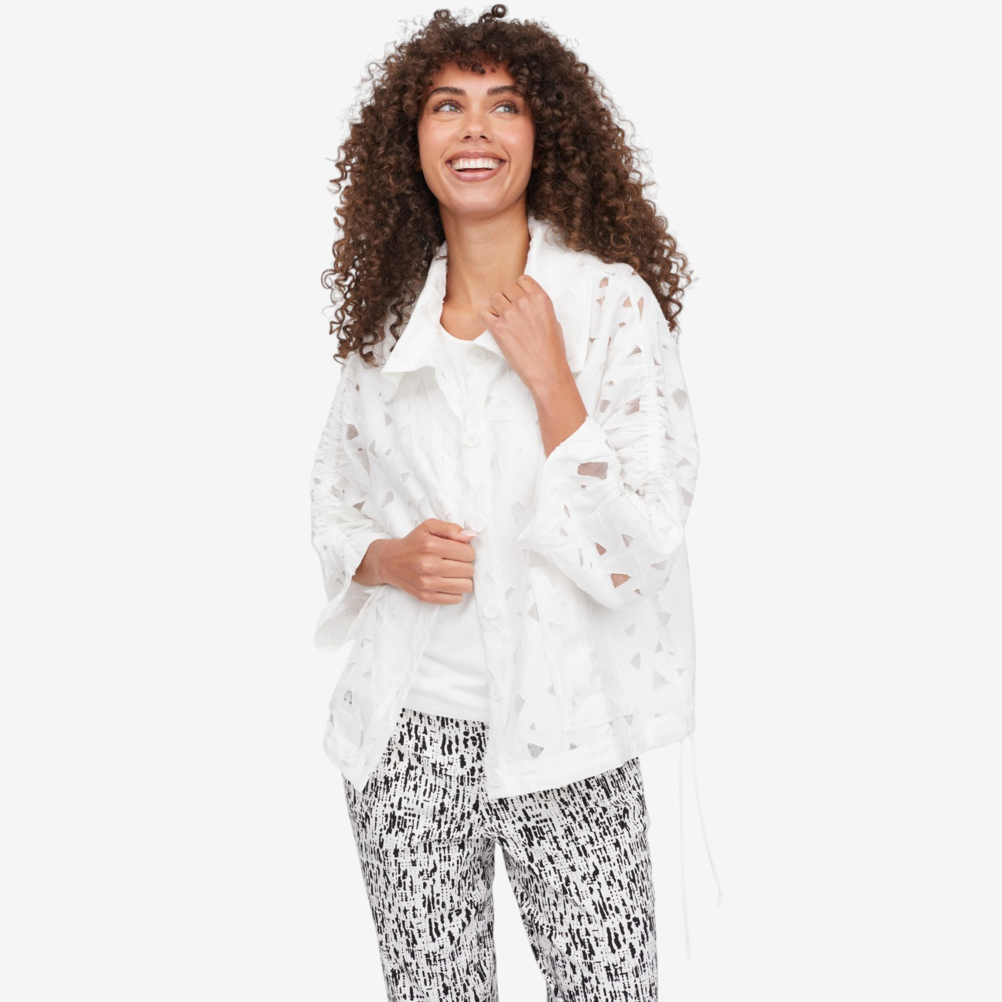 Wynne Layers Organza Jacquard Jacket - TSC.ca
