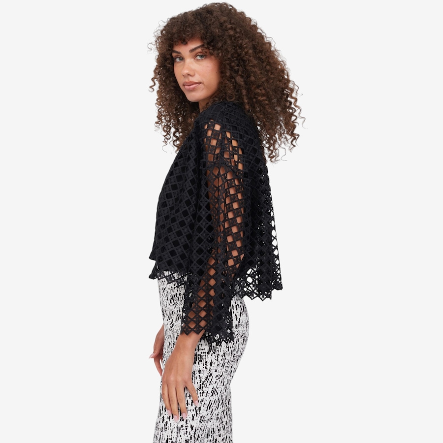 Image 122295_ALTMORE2.jpg, Product 122-295 / Price $109.90, Wynne Layers Bold Lace Kimono Jacket from Wynnelayers on TSC.ca's Fashion department