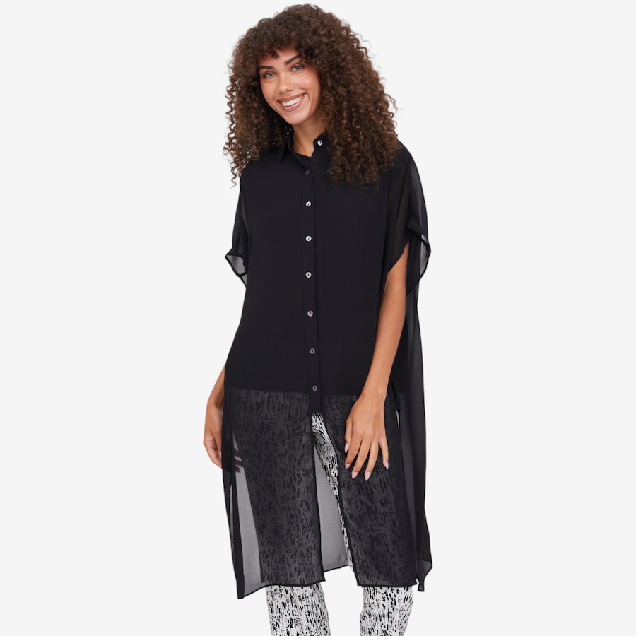 Image 122296_BLK.jpg, Product 122-296 / Price $99.90, Wynne Layers Chiffon Duster from Wynnelayers on TSC.ca's Fashion department