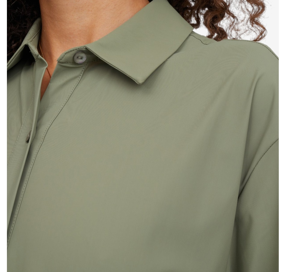 Image 122300_ALTMORE1.jpg, Product 122-300 / Price $114.90, Wynne Layers Stretch Tech Pleated Dress from Wynnelayers on TSC.ca's Fashion department