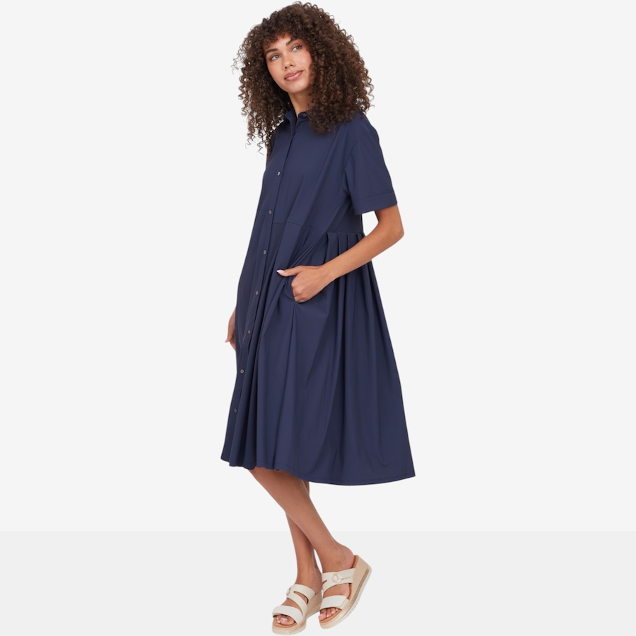 Image 122300_ALTMORE2.jpg, Product 122-300 / Price $84.88, Wynne Layers Stretch Tech Pleated Dress from Wynnelayers on TSC.ca's Fashion department