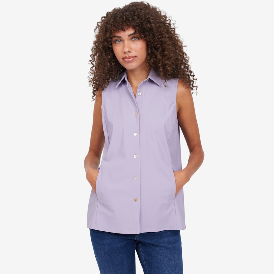 Image 122301_ALTMORE1.jpg, Product 122-301 / Price $74.90, Wynne Layers Stretch Tech Pleated Top from Wynnelayers on TSC.ca's Fashion department