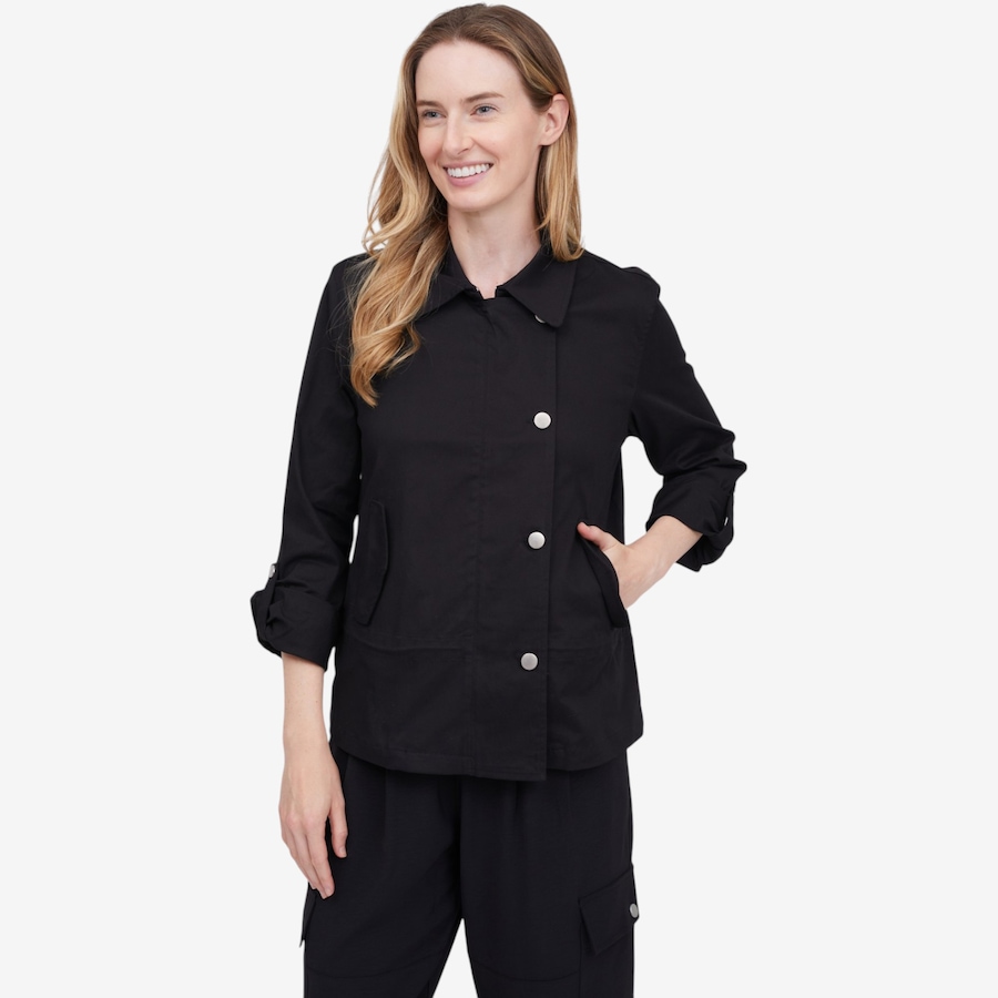 Image 122303_BLK.jpg, Product 122-303 / Price $139.99, Wynne Layers Summer Cotton Jacket from Wynnelayers on TSC.ca's Fashion department