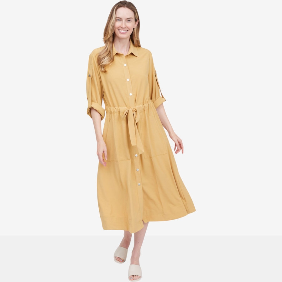 wynne layers dress Stretch Crepe Utility Reign