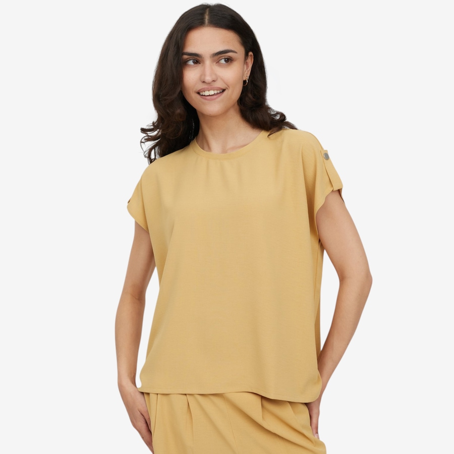Image 122305_PRASD.jpg, Product 122-305 / Price $79.99, Wynne Layers Stretch Crepe Utility Tee from Wynnelayers on TSC.ca's Fashion department