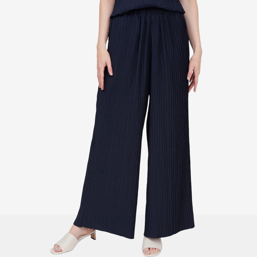 Image 122308_NVY.jpg, Product 122-308 / Price $109.99, Wynne Layers Crinkle Plisse Pant from Wynnelayers on TSC.ca's Fashion department