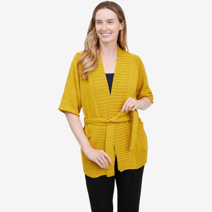 Image 122309_GGR.jpg, Product 122-309 / Price $149.99, Wynne Layers Summer Knit Cardigan from Wynnelayers on TSC.ca's Fashion department