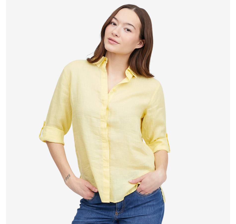 Image 122315_LMOCO.jpg, Product 122-315 / Price $238.00, Brax Vicki Button Up Shirt from Brax on TSC.ca's Fashion department