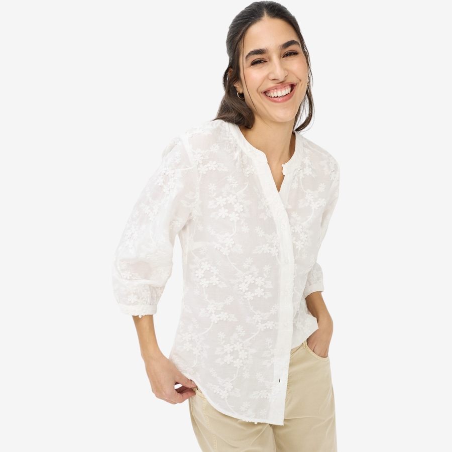 Image 122316_WHT.jpg, Product 122-316 / Price $238.00, Brax Velia Button Up Shirt from Brax on TSC.ca's Fashion department