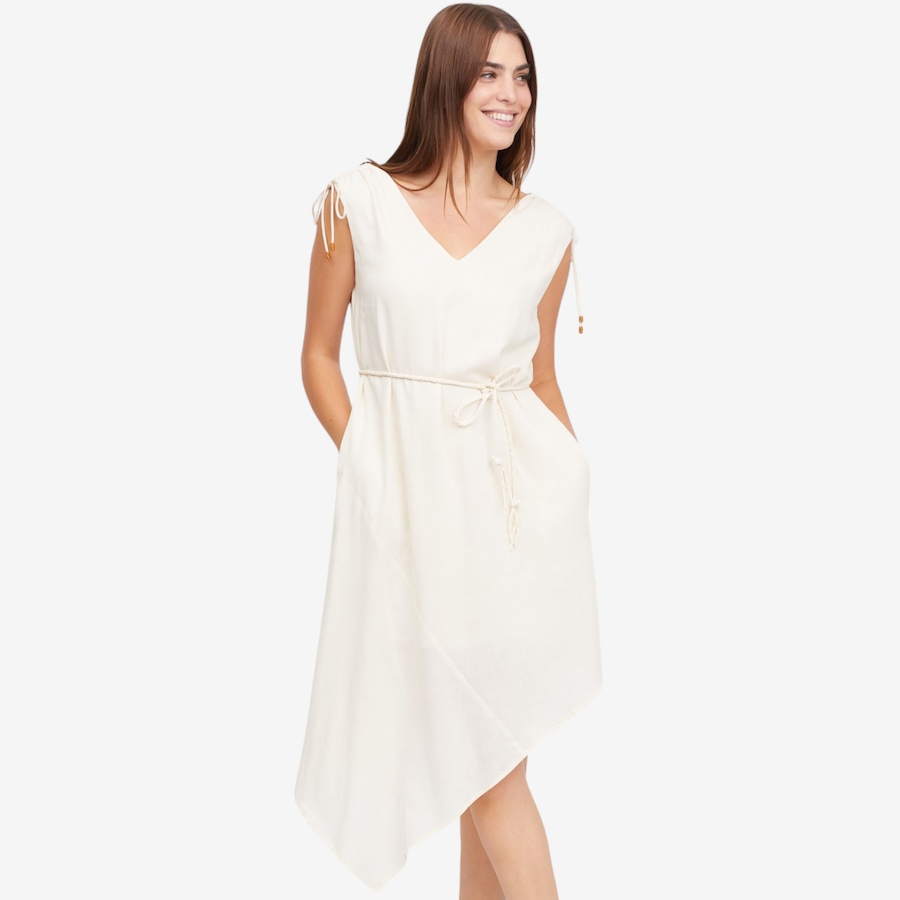Image 122371_EG.jpg, Product 122-371 / Price $59.88, claudia ev Asymmetrical V-neck Short Dress from claudia ev on TSC.ca's Fashion department