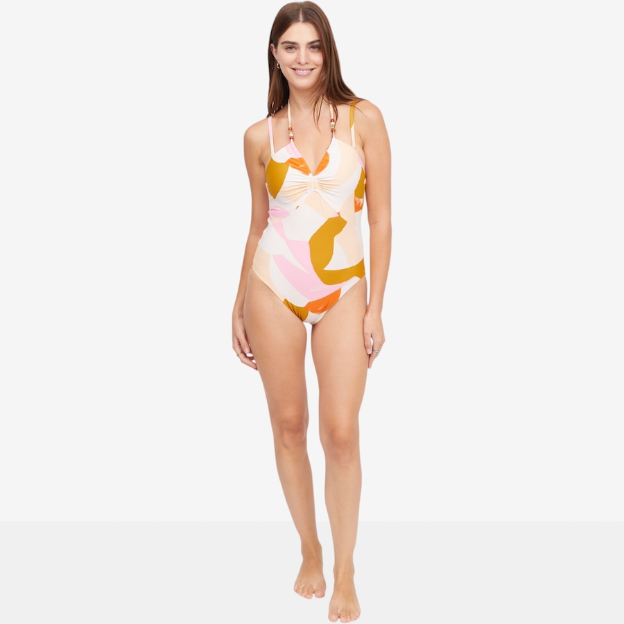 Image 122376_BOCCI.jpg, Product 122-376 / Price $34.33, claudia ev Halter Ruched Front One-Piece Swim from claudia ev on TSC.ca's Fashion department