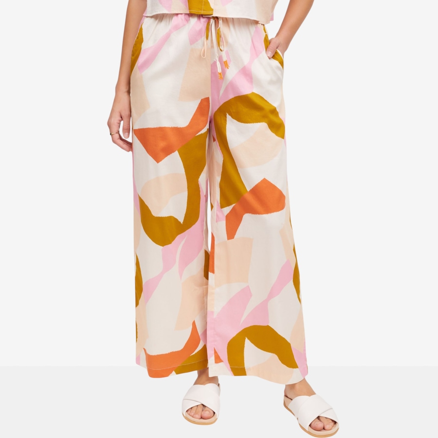 Image 122379_BOCCI.jpg, Product 122-379 / Price $29.33, claudia ev Drawstring Wide Leg Pant from claudia ev on TSC.ca's Fashion department
