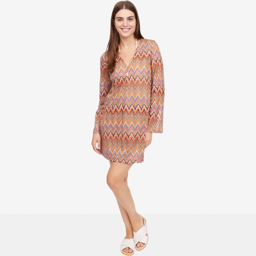 Image 122380_KEYHE.jpg, Product 122-380 / Price $29.33, claudia ev Open Crochet Coverup Dress from claudia ev on TSC.ca's Fashion department