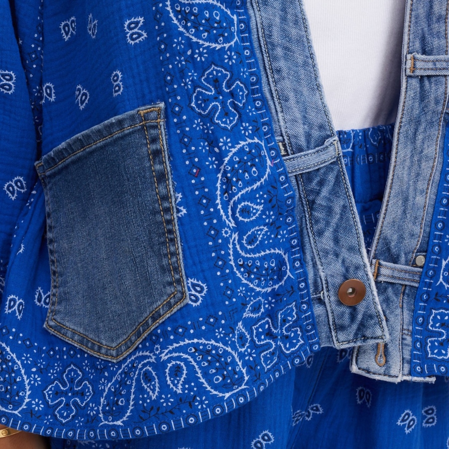 Image 122398_ALTMORE5.jpg, Product 122-398 / Price $79.88, Shannon Passero Bandana Short Kimono from Shannon Passero  on TSC.ca's Fashion department