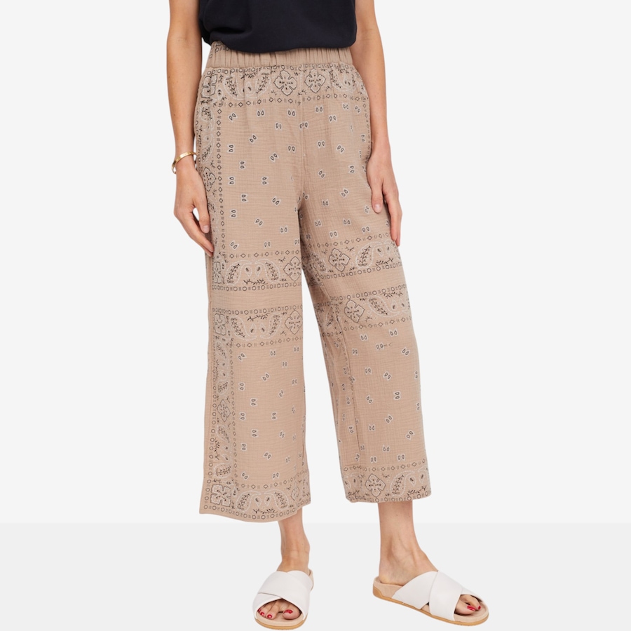 Image 122399_SAN.jpg, Product 122-399 / Price $134.99, Shannon Passero Bandana Crop Pant from Shannon Passero  on TSC.ca's Fashion department