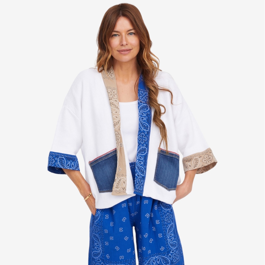 Image 122400_WHRSD.jpg, Product 122-400 / Price $179.99, Shannon Passero Bandana Cardigan from Shannon Passero  on TSC.ca's Fashion department