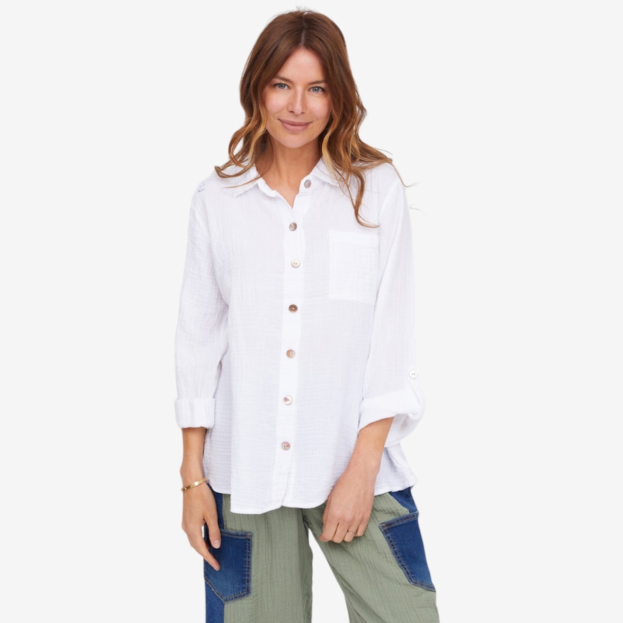 Image 122405_WHT.jpg, Product 122-405 / Price $99.99, Shannon Passero Kesha Top from Shannon Passero  on TSC.ca's Fashion department