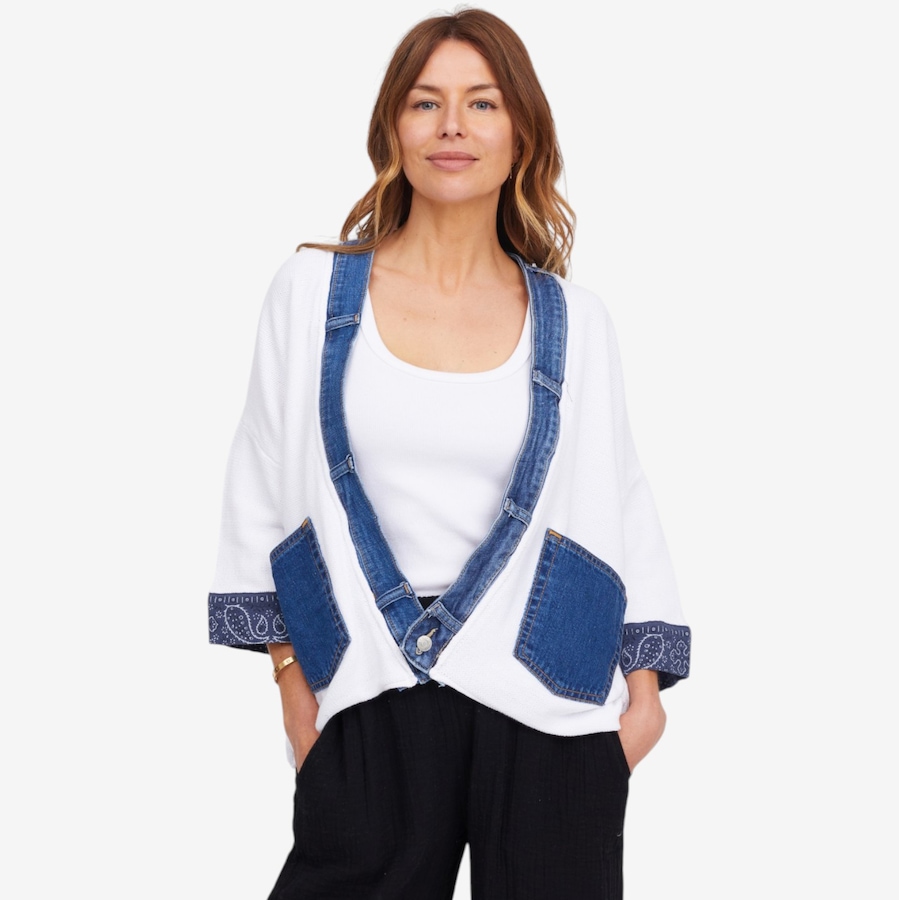 Image 122410_ALTMORE2.jpg, Product 122-410 / Price $199.99, Shannon Passero Bandana Rock Cardigan from Shannon Passero on TSC.ca's Fashion department
