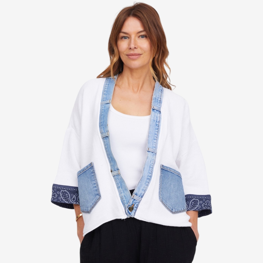 Image 122410_ALTMORE4.jpg, Product 122-410 / Price $199.99, Shannon Passero Bandana Rock Cardigan from Shannon Passero on TSC.ca's Fashion department