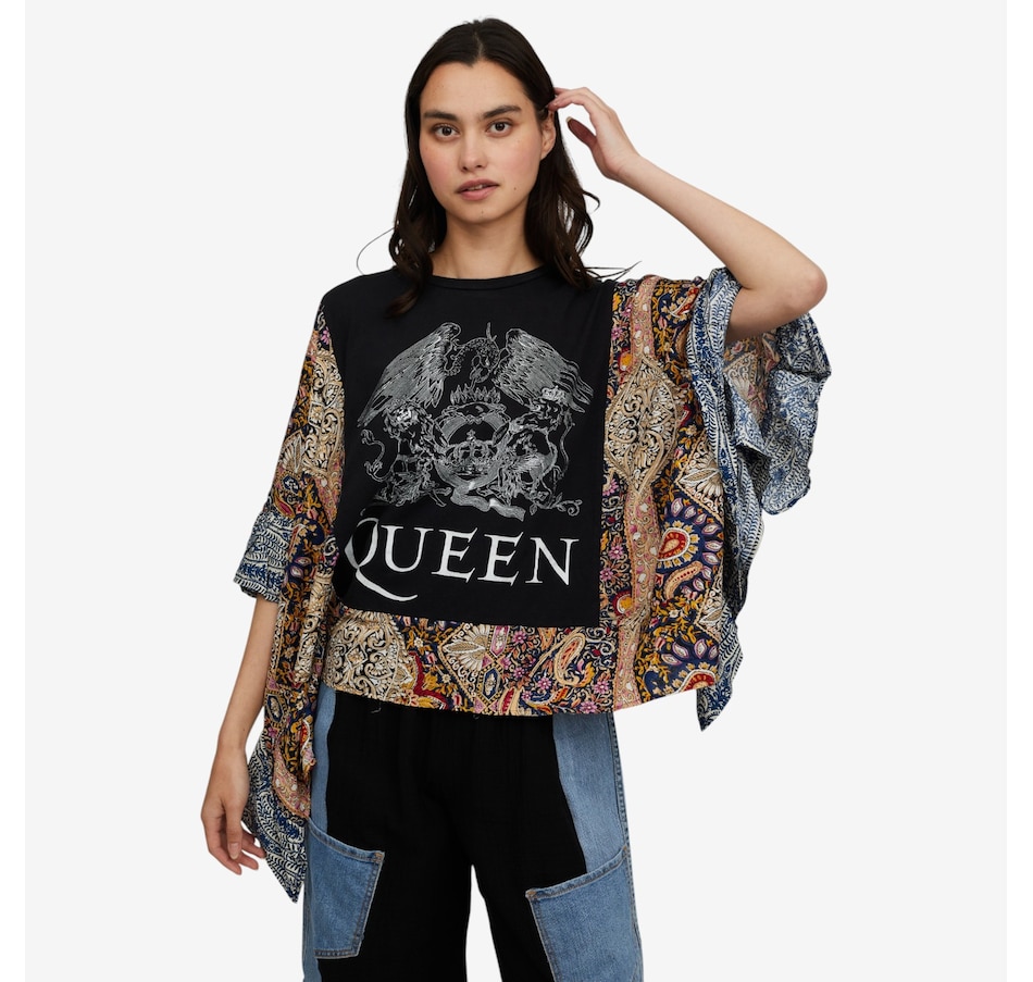 Image 122412_QUEEN.jpg, Product 122-412 / Price $119.99, Shannon Passero Ruffle Banded Pullover from Shannon Passero on TSC.ca's Fashion department