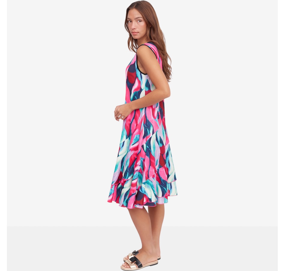 Image 122429_ALTMORE2.jpg, Product 122-429 / Price $89.99, Red Coral Printed Sleeveless Dress from Red Coral Fashions on TSC.ca's Fashion department