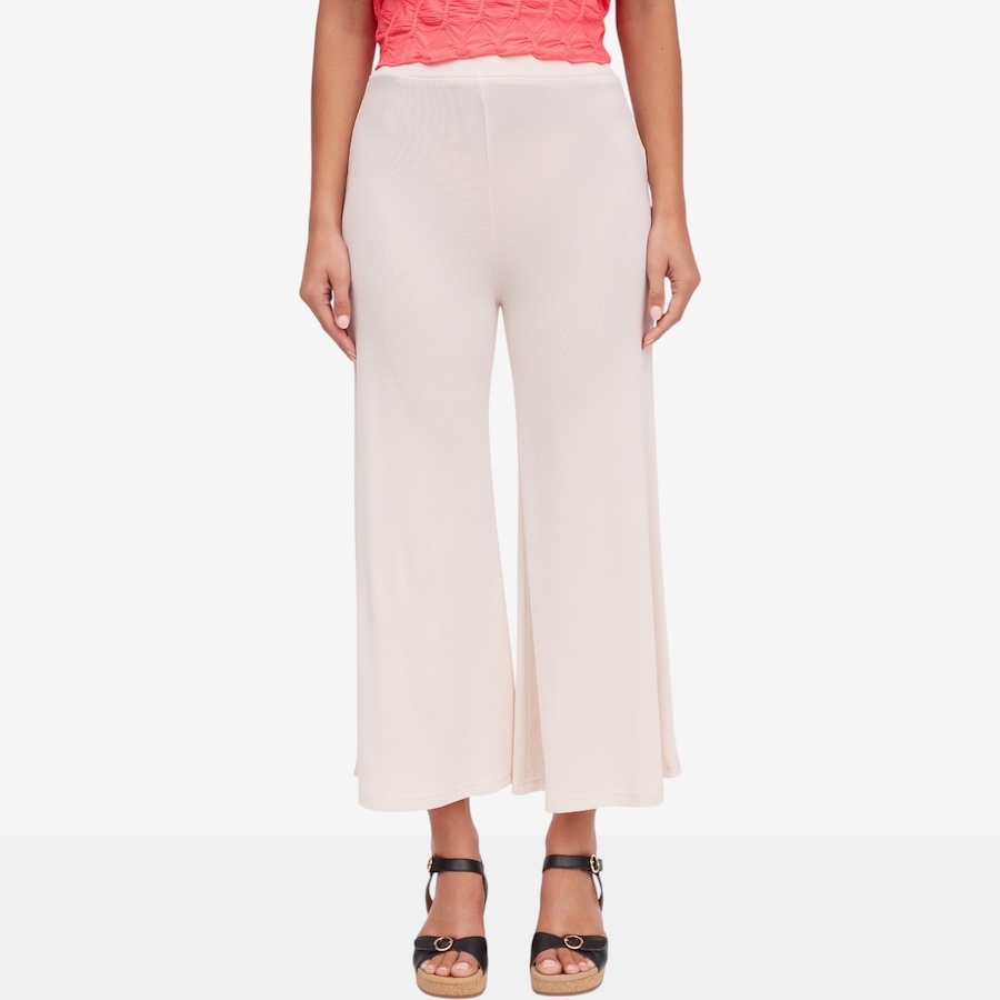 Image 122431_SAN.jpg, Product 122-431 / Price $29.33, Red Coral Jersette Wide-Leg Capri from Red Coral Fashions on TSC.ca's Fashion department