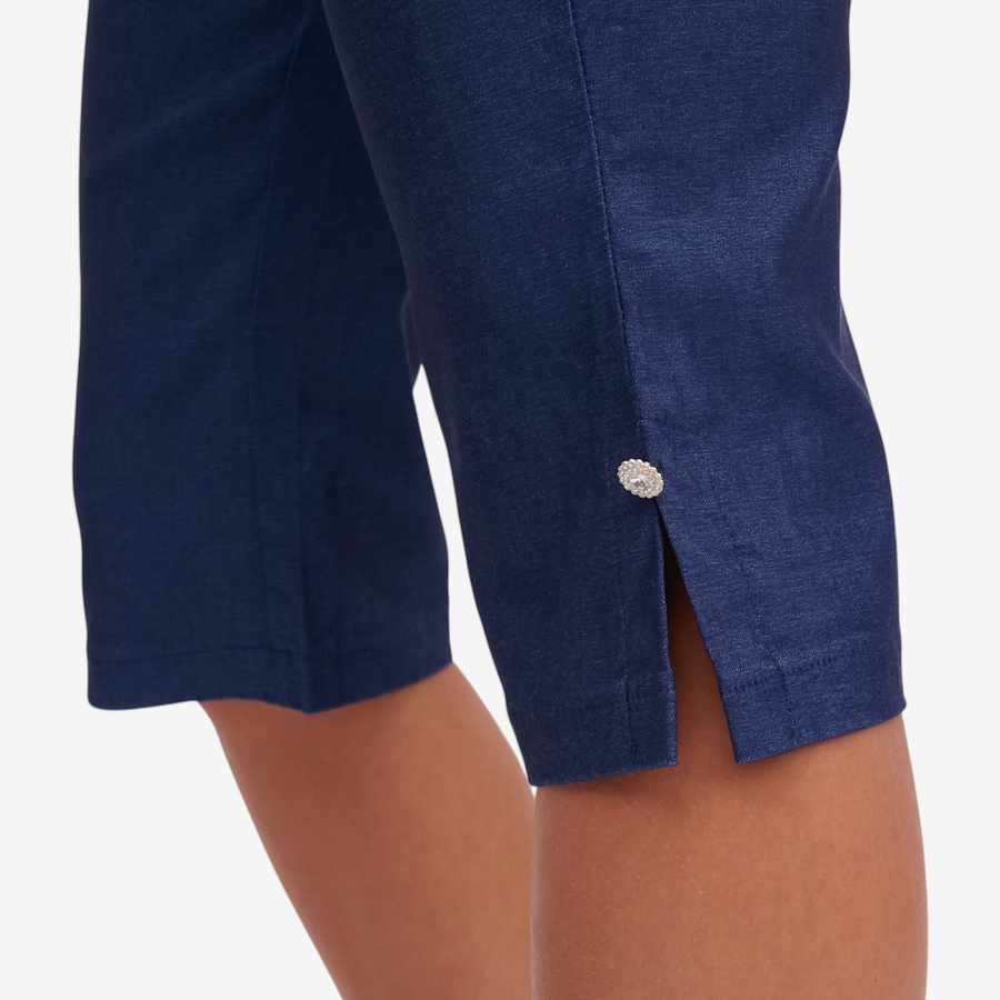 Image 122433_ALTMORE4.jpg, Product 122-433 / Price $27.33, Red Coral Slit Hem Jewel Capri Pants from Red Coral Fashions on TSC.ca's Fashion department