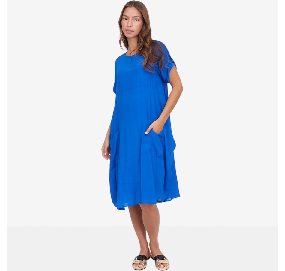 Image 122435_COB.jpg, Product 122-435 / Price $99.99, Red Coral Lightweight Dress with Slip from Red Coral Fashions on TSC.ca's Fashion department