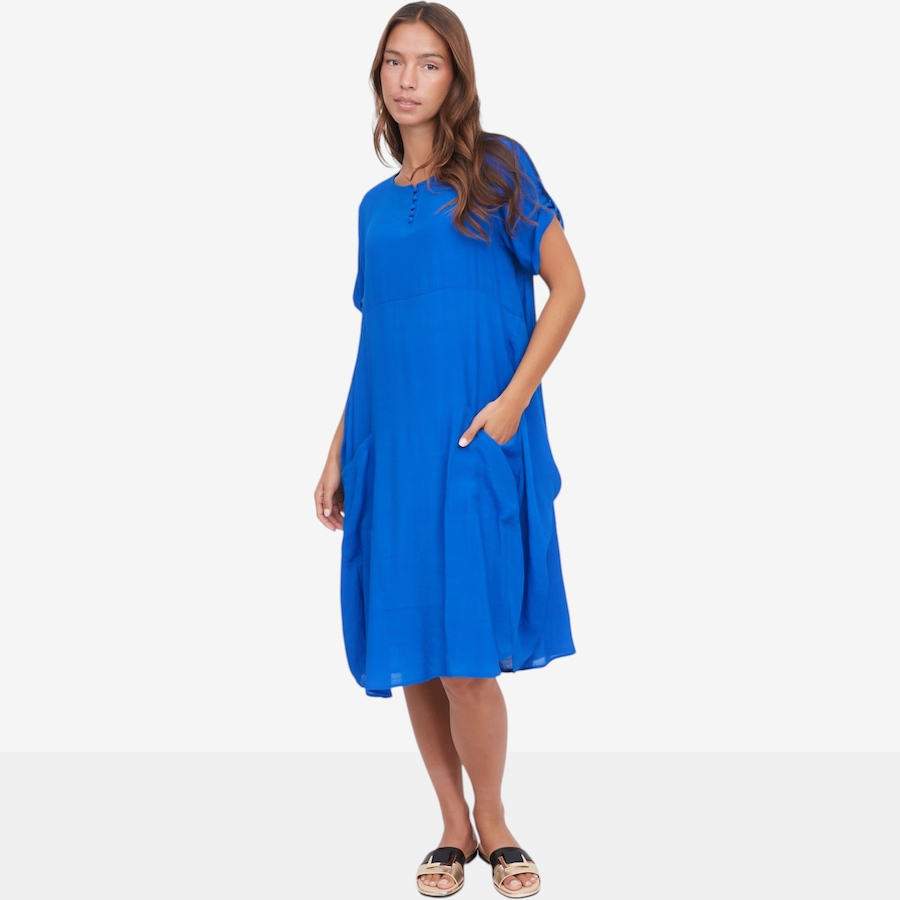 Image 122435_COB.jpg, Product 122-435 / Price $59.88, Red Coral Lightweight Dress with Slip from Red Coral Fashions on TSC.ca's Fashion department