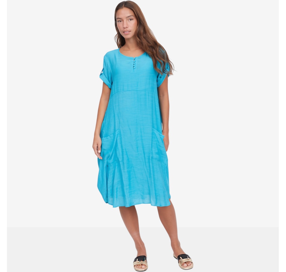 Image 122435_JAD.jpg, Product 122-435 / Price $99.99, Red Coral Lightweight Dress with Slip from Red Coral Fashions on TSC.ca's Fashion department