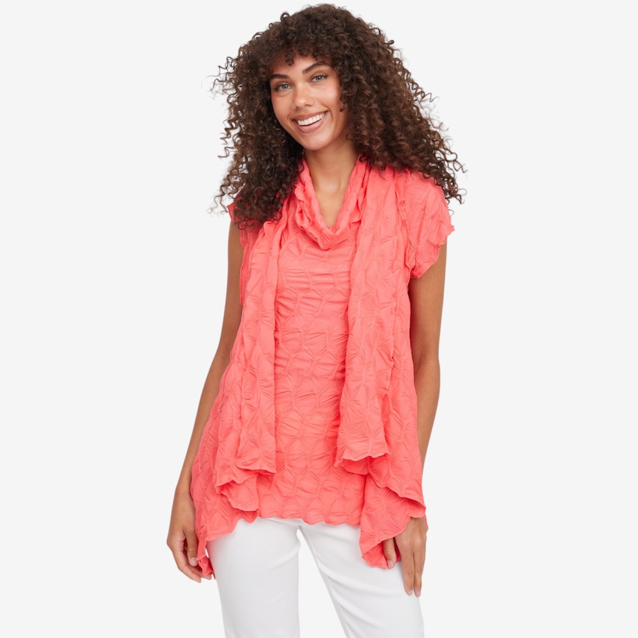 Image 122441_ALTMORE5.jpg, Product 122-441 / Price $39.88, Red Coral Honeycomb Vest from Red Coral Fashions on TSC.ca's Fashion department
