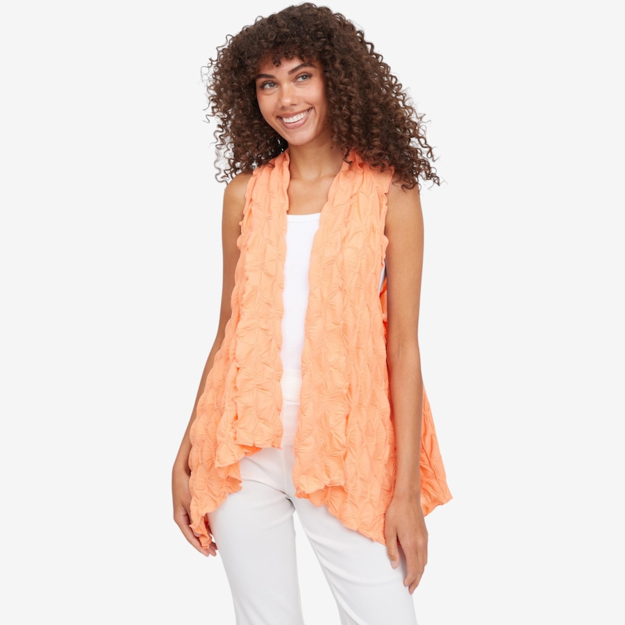 Image 122441_CEME.jpg, Product 122-441 / Price $39.88, Red Coral Honeycomb Vest from Red Coral Fashions on TSC.ca's Fashion department