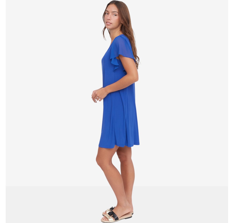 Image 122443_ALTMORE1.jpg, Product 122-443 / Price $49.99, Red Coral Flutter Sleeve Dress from Red Coral Fashions on TSC.ca's Fashion department