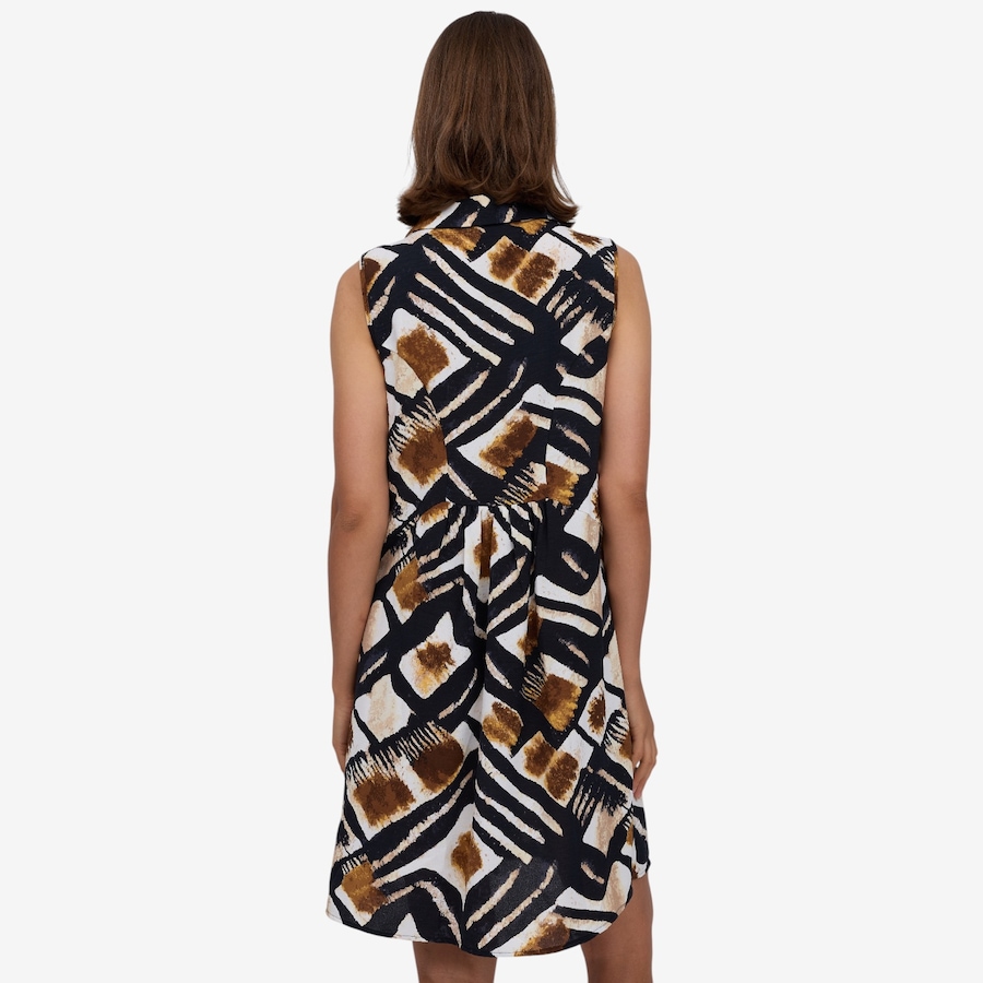 Image 122454_ALTMORE1.jpg, Product 122-454 / Price $49.99, Nina Leonard Sleeveless High/Low Hem Collared Shirt Dress from Nina Leonard on TSC.ca's Fashion department