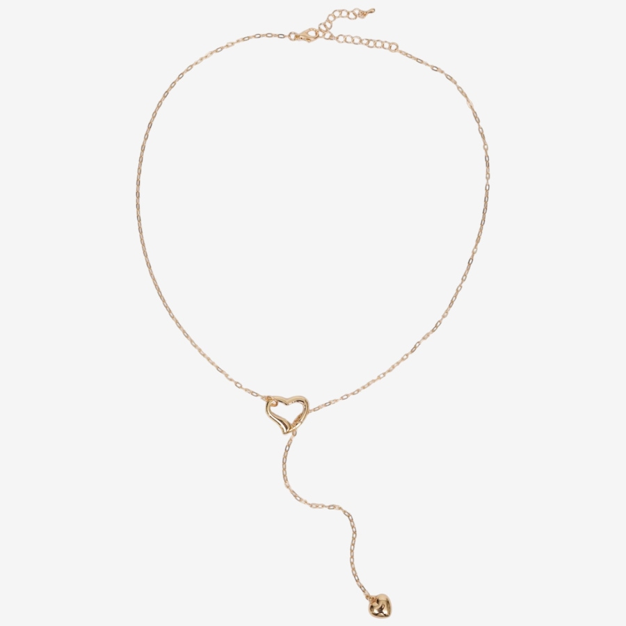 Image 122473_GLD.jpg, Product 122-473 / Price $39.99, Carrie O Double Heart Necklace from Carrie O on TSC.ca's Jewellery department