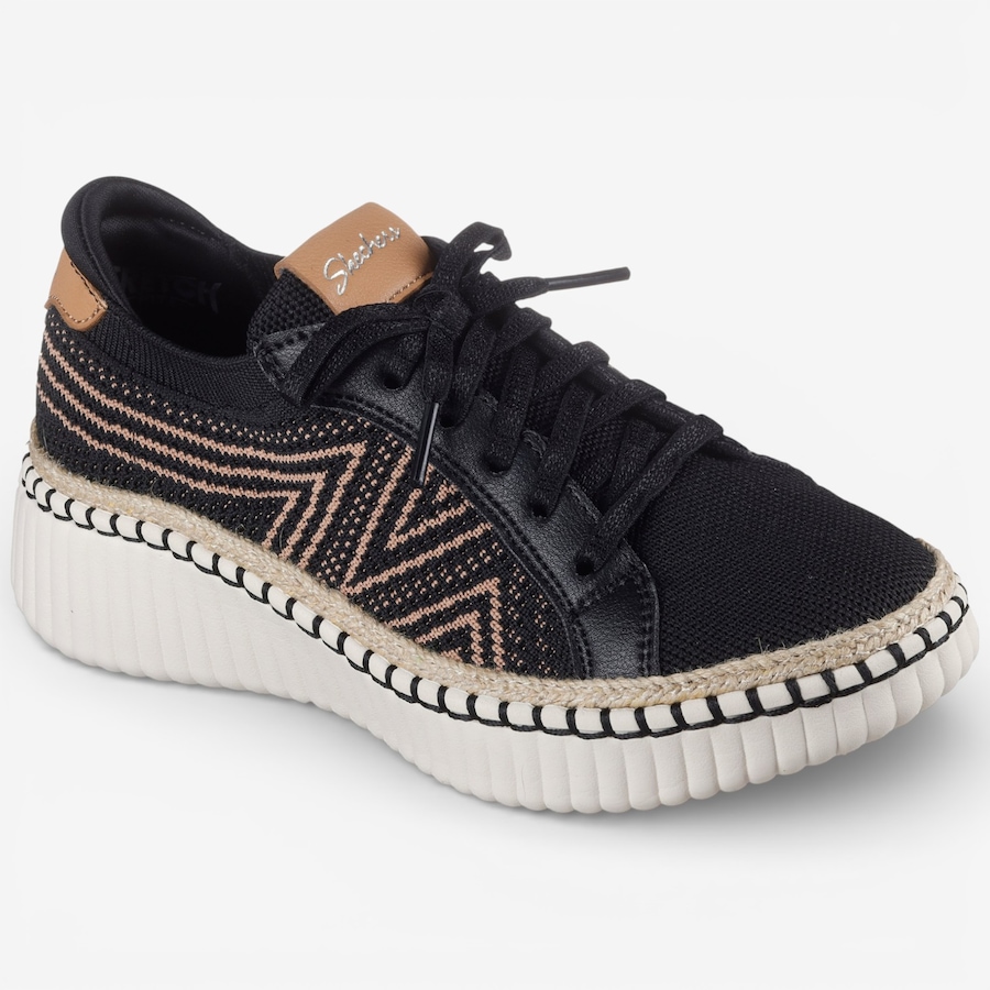 Image 122488_BLK.jpg, Product 122-488 / Price $29.33, Skechers Wilshire Blvd. - Bellevue Two Tone Knit Deco Lace Slip-On from Skechers on TSC.ca's Shoes department