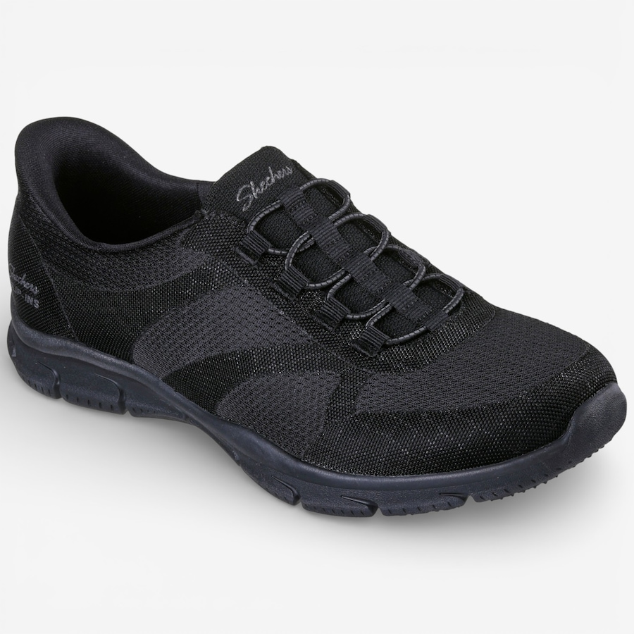 Image 122490_BLK.jpg, Product 122-490 / Price $59.88, Skechers Slip-Ins: Brilliance - Shadow Step Shimmer Snake Mesh Bungee Shoe from Skechers on TSC.ca's Shoes department
