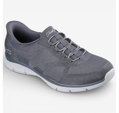 Skechers Slip-Ins: Brilliance - Shadow Step Shimmer Snake Mesh Bungee Shoe