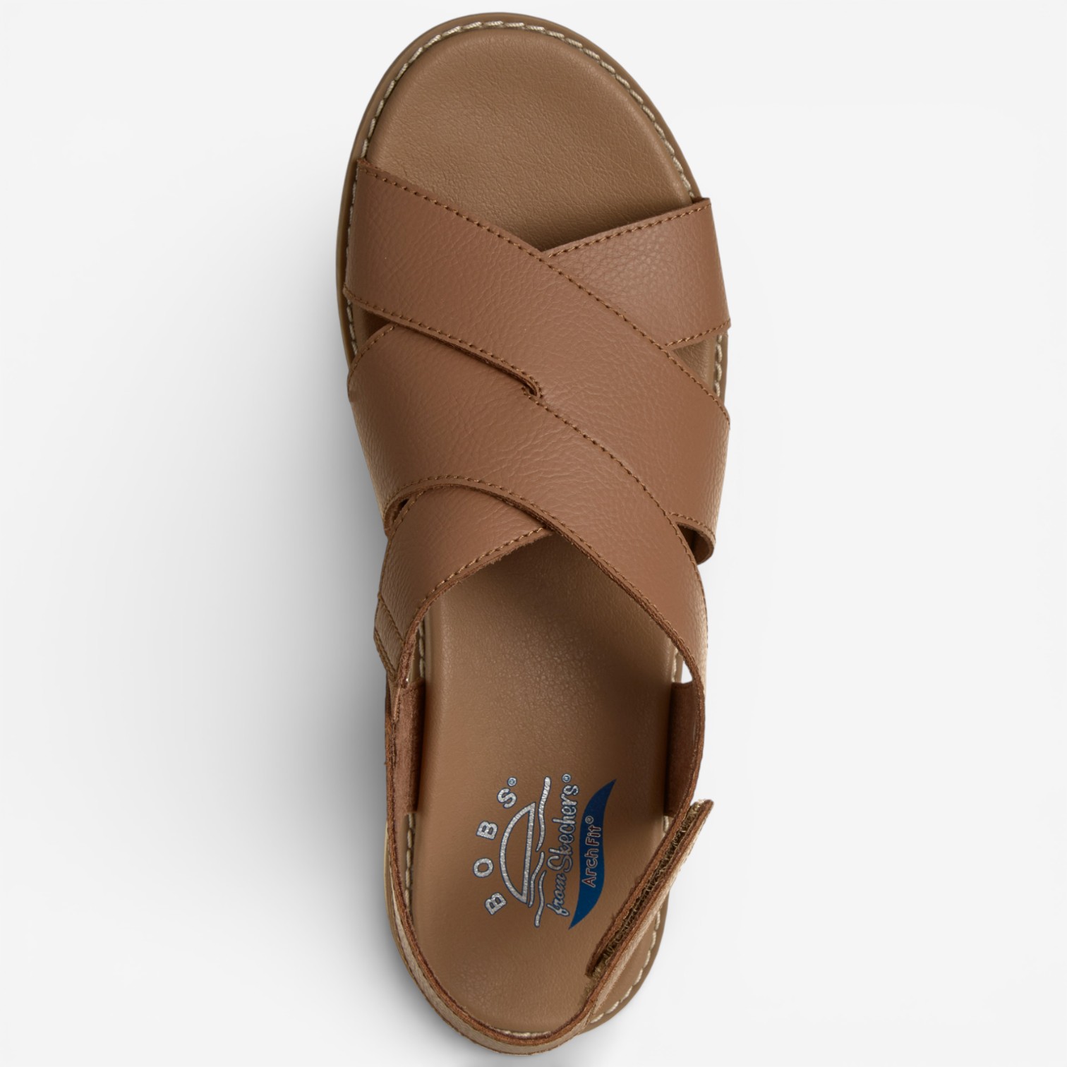Skechers Bobs Arch Fit Oasis Cozy Crosser Cross Strap Sandal - TSC.ca