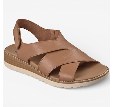Skechers Bobs Arch Fit Oasis Cozy Crosser Cross Strap Sandal