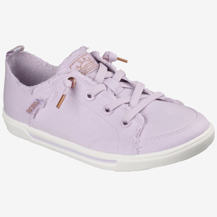 Image 122494_LAV.jpg, Product 122-494 / Price $29.33, Skechers Bobs B Cute 2.0 Frayed Canvas Faux Lace Slip-On Shoe from Skechers on TSC.ca's Shoes department