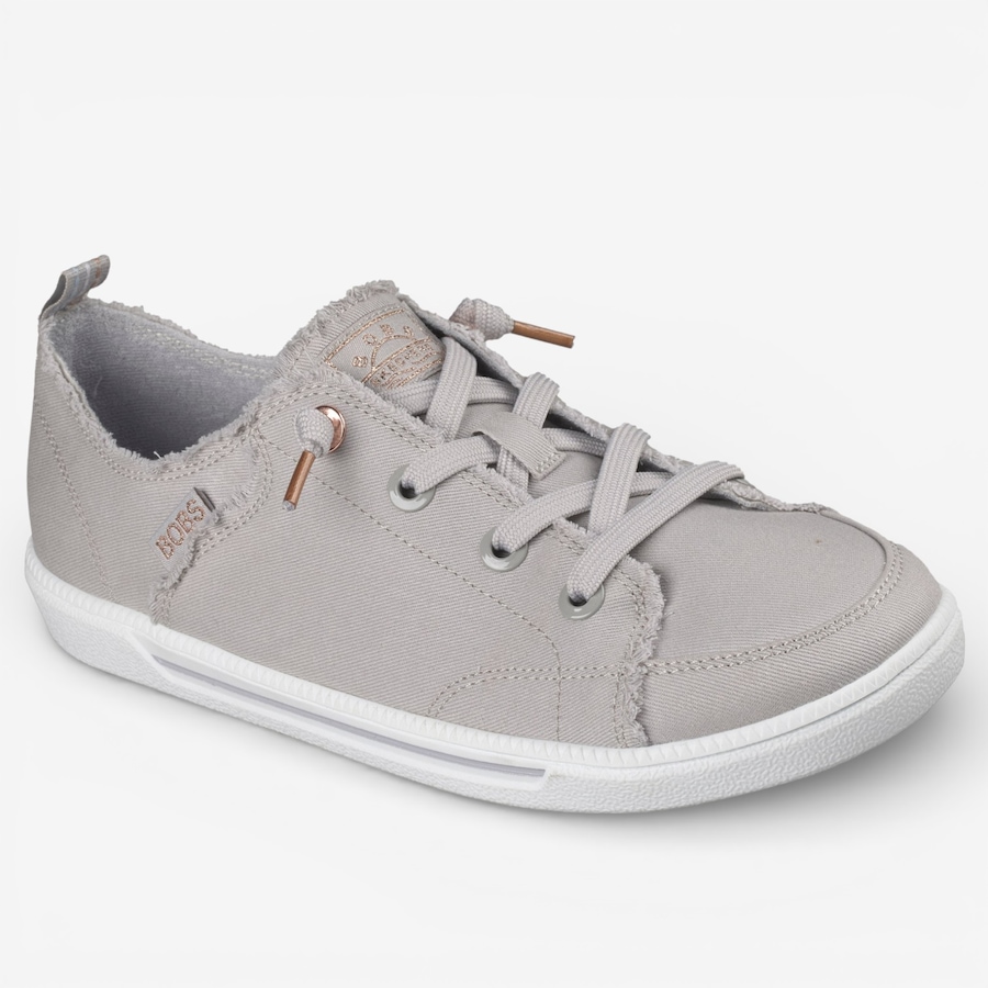 Image 122494_LGR.jpg, Product 122-494 / Price $29.33, Skechers Bobs B Cute 2.0 Frayed Canvas Faux Lace Slip-On Shoe from Skechers on TSC.ca's Shoes department