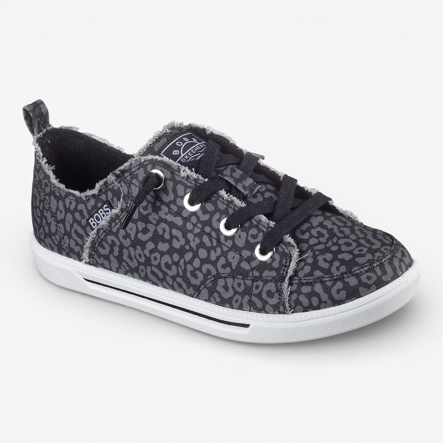 Image 122495_BKMU.jpg, Product 122-495 / Price $29.33, Skechers Bobs B Cute 2.0 - On Brand Animal Print Frayed Canvas Slip-On from Skechers on TSC.ca's Shoes department