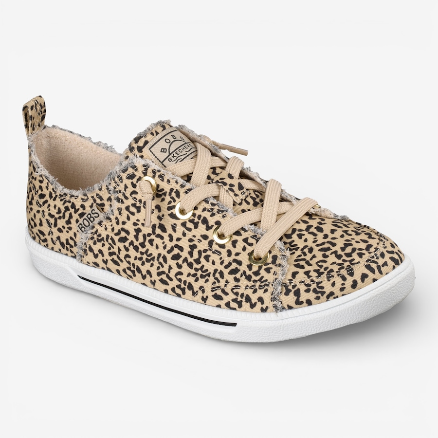Image 122495_CHH.jpg, Product 122-495 / Price $29.33, Skechers Bobs B Cute 2.0 - On Brand Animal Print Frayed Canvas Slip-On from Skechers on TSC.ca's Shoes department