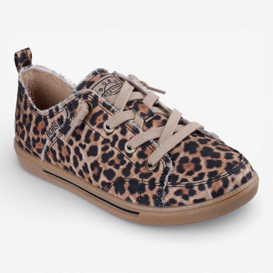 Image 122495_LEP.jpg, Product 122-495 / Price $29.33, Skechers Bobs B Cute 2.0 - On Brand Animal Print Frayed Canvas Slip-On from Skechers on TSC.ca's Shoes department