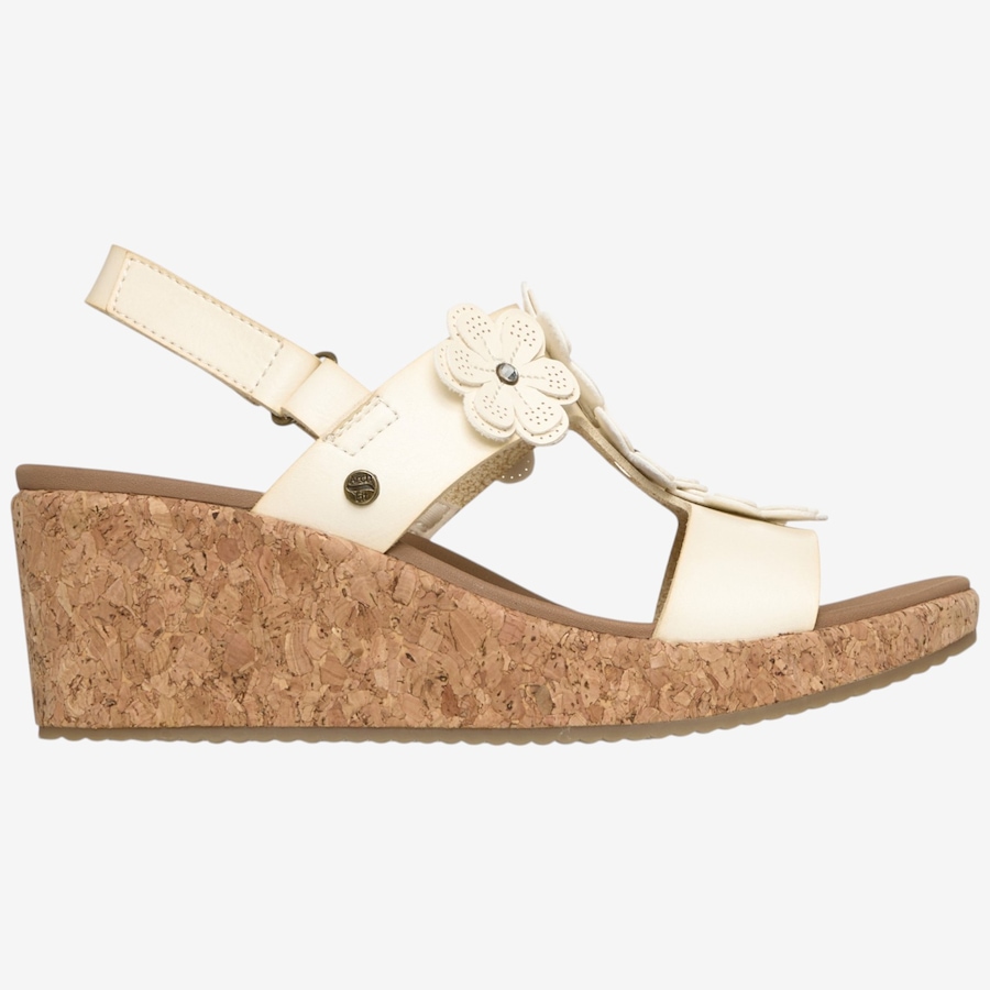 Image 122501_ALTMORE2.jpg, Product 122-501 / Price $59.88, Skechers Arch Fit Beverlee 2.0 Rare Gem Adjustable Flower Wedge Sandal from Skechers on TSC.ca's Shoes department