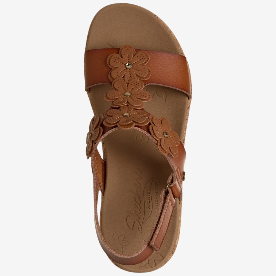 Image 122501_ALTMORE5.jpg, Product 122-501 / Price $59.88, Skechers Arch Fit Beverlee 2.0 Rare Gem Adjustable Flower Wedge Sandal from Skechers on TSC.ca's Shoes department