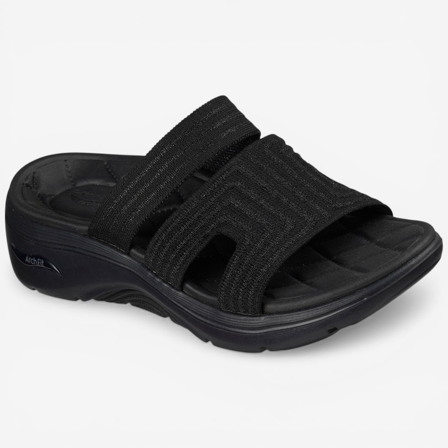 Image 122508_BLK.jpg, Product 122-508 / Price $69.88, Skechers Go Walk Arch Fit 2.0 - Leila Knit Slide Sandal from Skechers on TSC.ca's Shoes department