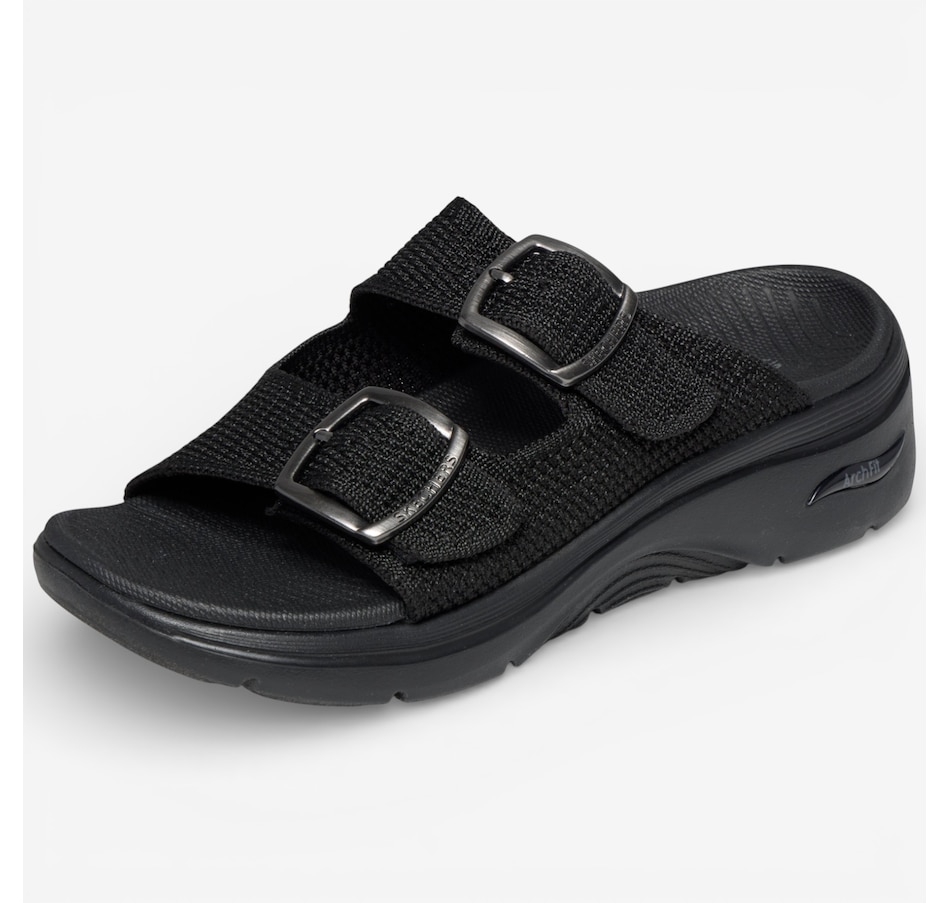 Image 122510_ALTMORE1.jpg, Product 122-510 / Price $95.00, Skechers Go Walk Arch Fit 2.0-Chloe Double Buckle Slide Sandal from Skechers on TSC.ca's Shoes department