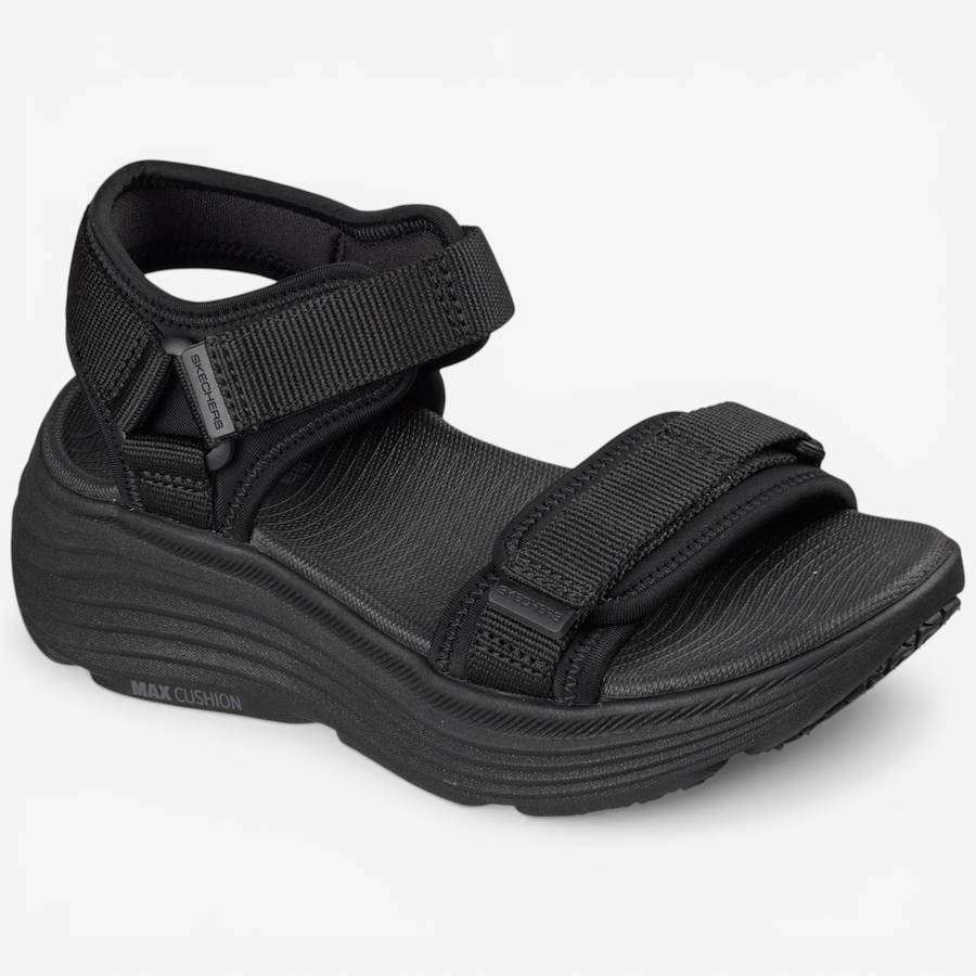 Image 122511_BLK.jpg, Product 122-511 / Price $29.33, Skechers Max Cushioning Endeavour Quarter Strap Sandal from Skechers on TSC.ca's Shoes department
